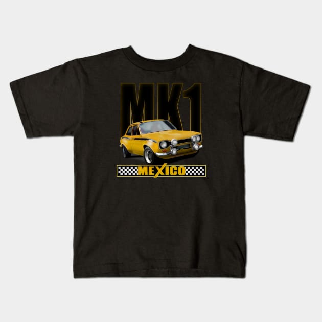 The Mexico MK1 Icon Kids T-Shirt by hardtbonez